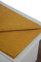 Cargar imagen en el visor de la galería, MANTEL ALGODÓN MOSTAZA
