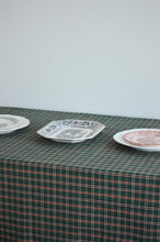 Load image into Gallery viewer, MANTEL ALGODÓN TARTÁN VERDE