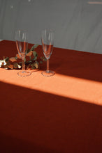 Cargar imagen en el visor de la galería, MANTEL ALGODÓN TEJA