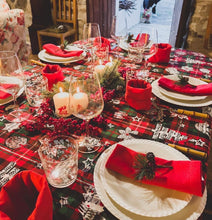 Carica l'immagine nel visualizzatore di Gallery, MANTEL ESTAMPADO NAVIDAD