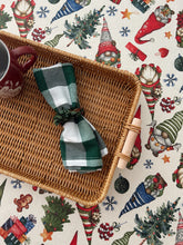 Cargar imagen en el visor de la galería, SERVILLETAS MAXI VICHY VERDE