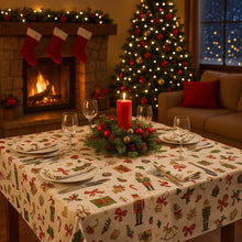 Carica l'immagine nel visualizzatore di Gallery, MANTEL ALGODÓN CHRISTMAS CLASSIC