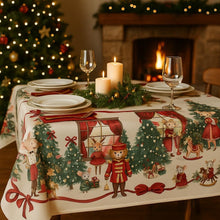 Carica l'immagine nel visualizzatore di Gallery, MANTEL ALGODÓN NATALE