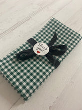 Carica l'immagine nel visualizzatore di Gallery, SERVILLETAS VICHY VERDE