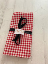 Carica l'immagine nel visualizzatore di Gallery, SERVILLETAS VICHY ROJO