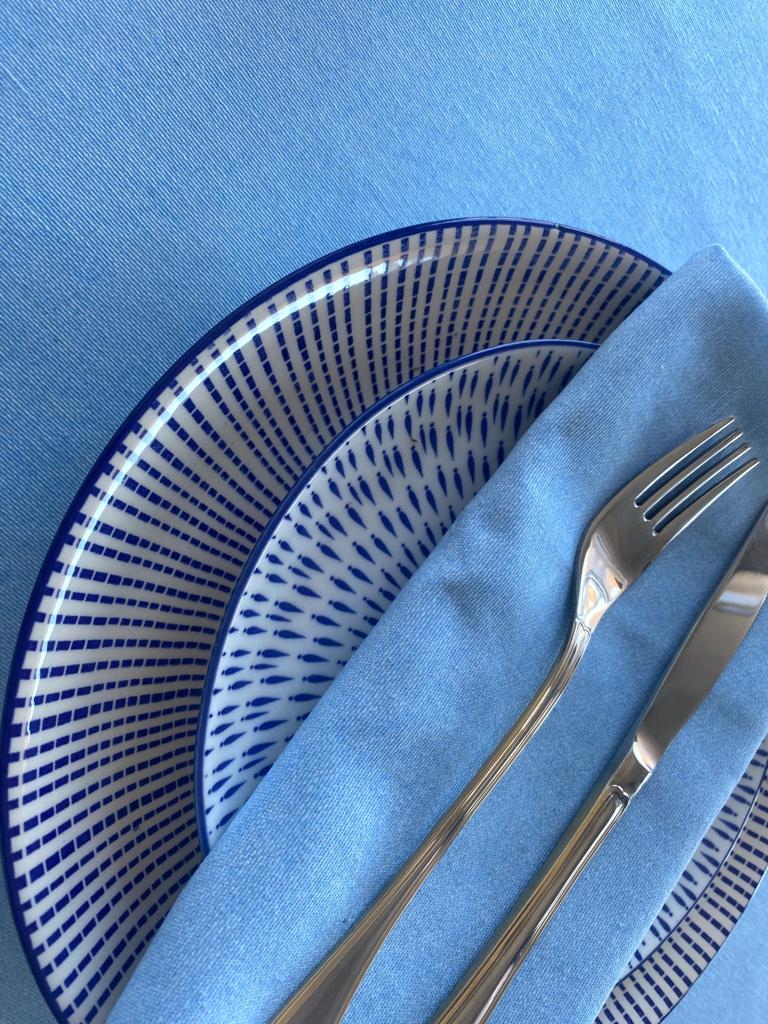 SERVILLETAS AZUL CIELO