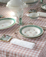 Cargar imagen en el visor de la galería, MANTEL ANTIMANCHAS VICHY ROSA