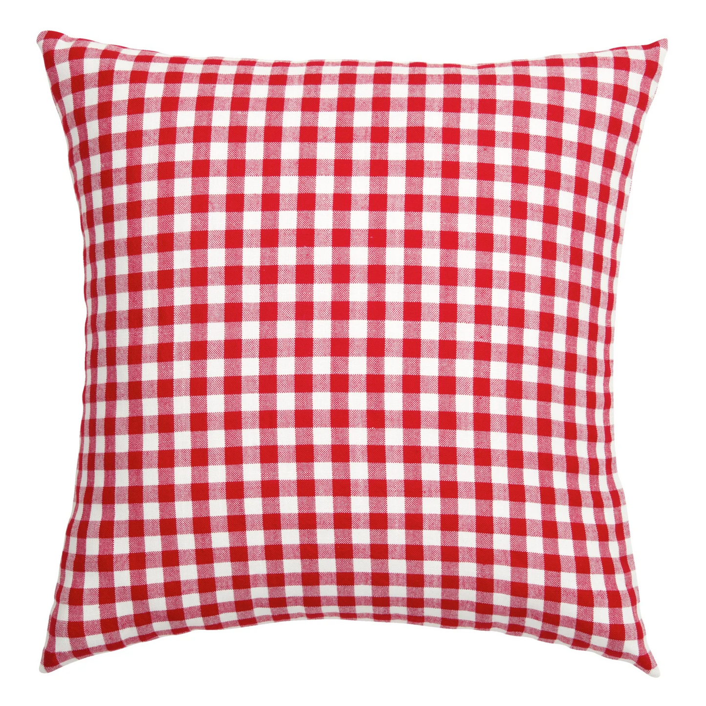 FUNDA DE COJÍN VICHY ROJO