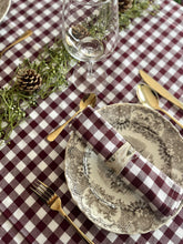 Cargar imagen en el visor de la galería, PACK SERVILLETAS VICHY BUGANVILLA