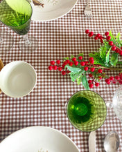 Cargar imagen en el visor de la galería, MANTEL VICHY MARRÓN