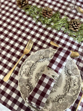 Cargar imagen en el visor de la galería, PACK SERVILLETAS VICHY BUGANVILLA