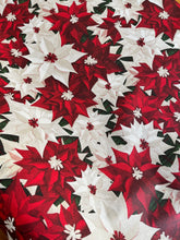 Charger l'image dans la galerie, MANTEL ANTIMANCHAS CHRISTMAS FLOWER