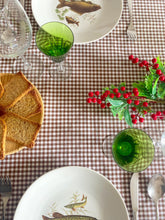 Cargar imagen en el visor de la galería, MANTEL VICHY MARRÓN