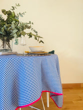 Cargar imagen en el visor de la galería, MANTEL VICHY AZUL