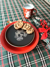 Cargar imagen en el visor de la galería, MANTEL ANTIMANCHAS TARTÁN VERDE