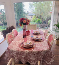 Cargar imagen en el visor de la galería, MANTEL CARTUJA ROJO