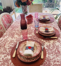 Cargar imagen en el visor de la galería, MANTEL CARTUJA ROJO