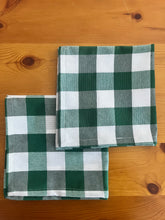 Cargar imagen en el visor de la galería, SERVILLETAS MAXI VICHY VERDE