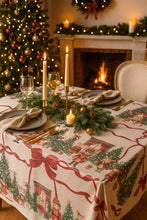 Carica l'immagine nel visualizzatore di Gallery, MANTEL ALGODÓN NATALE
